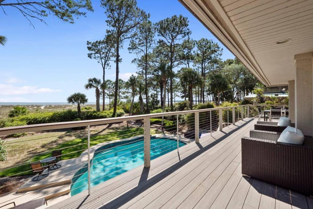 7 Black Duck - Top Notch Views & Amenities In A Private Oceanfront Oasis Hilton Head Island Exterior foto