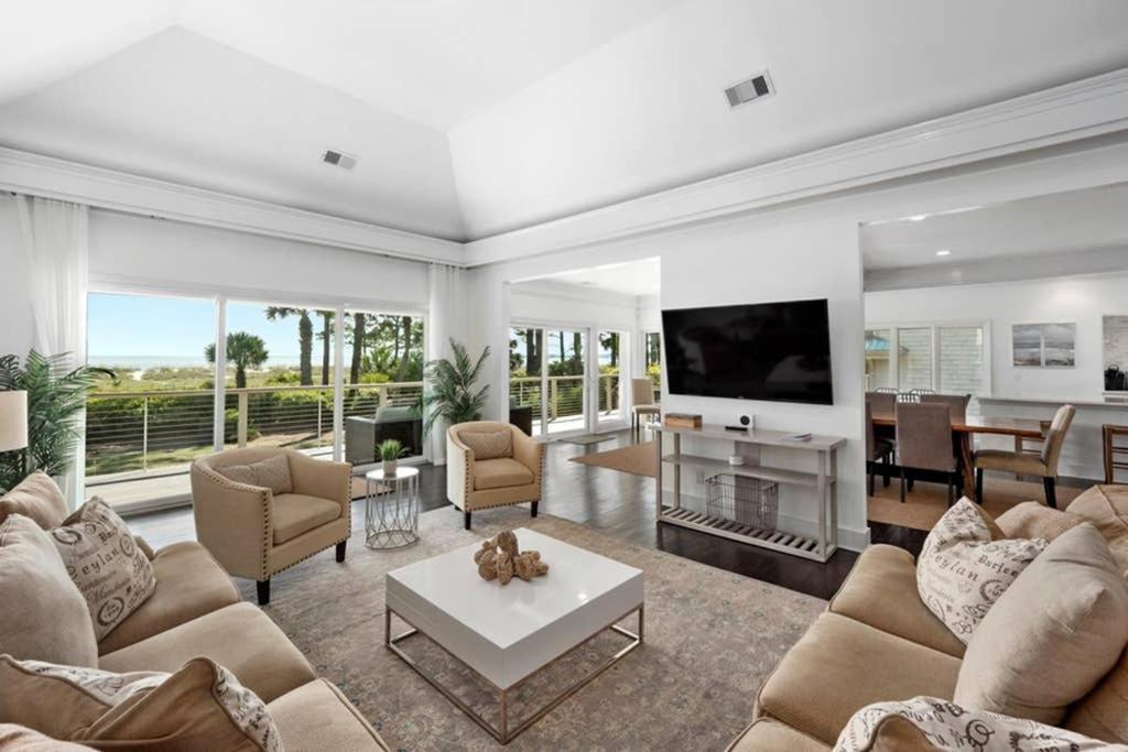 7 Black Duck - Top Notch Views & Amenities In A Private Oceanfront Oasis Hilton Head Island Exterior foto